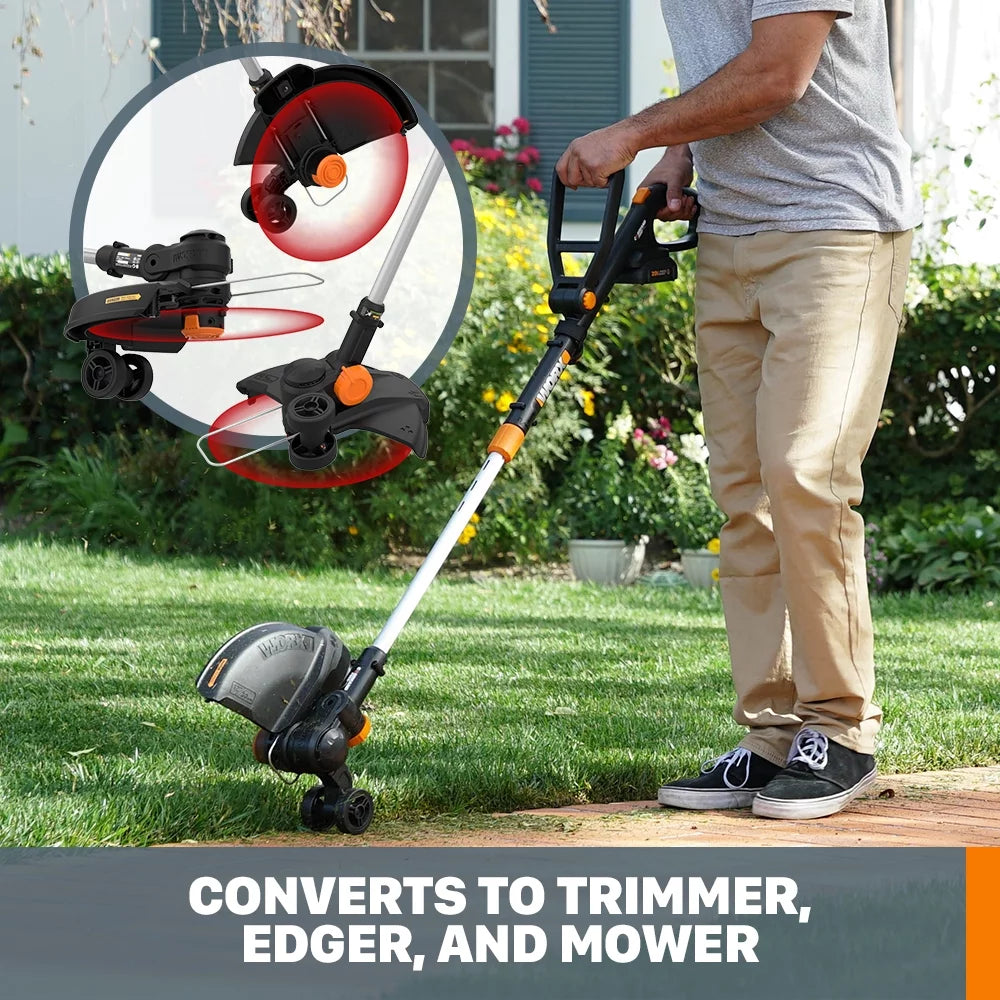 20V Cordless String Trimmer & Leaf Blower Combo Kit H383464