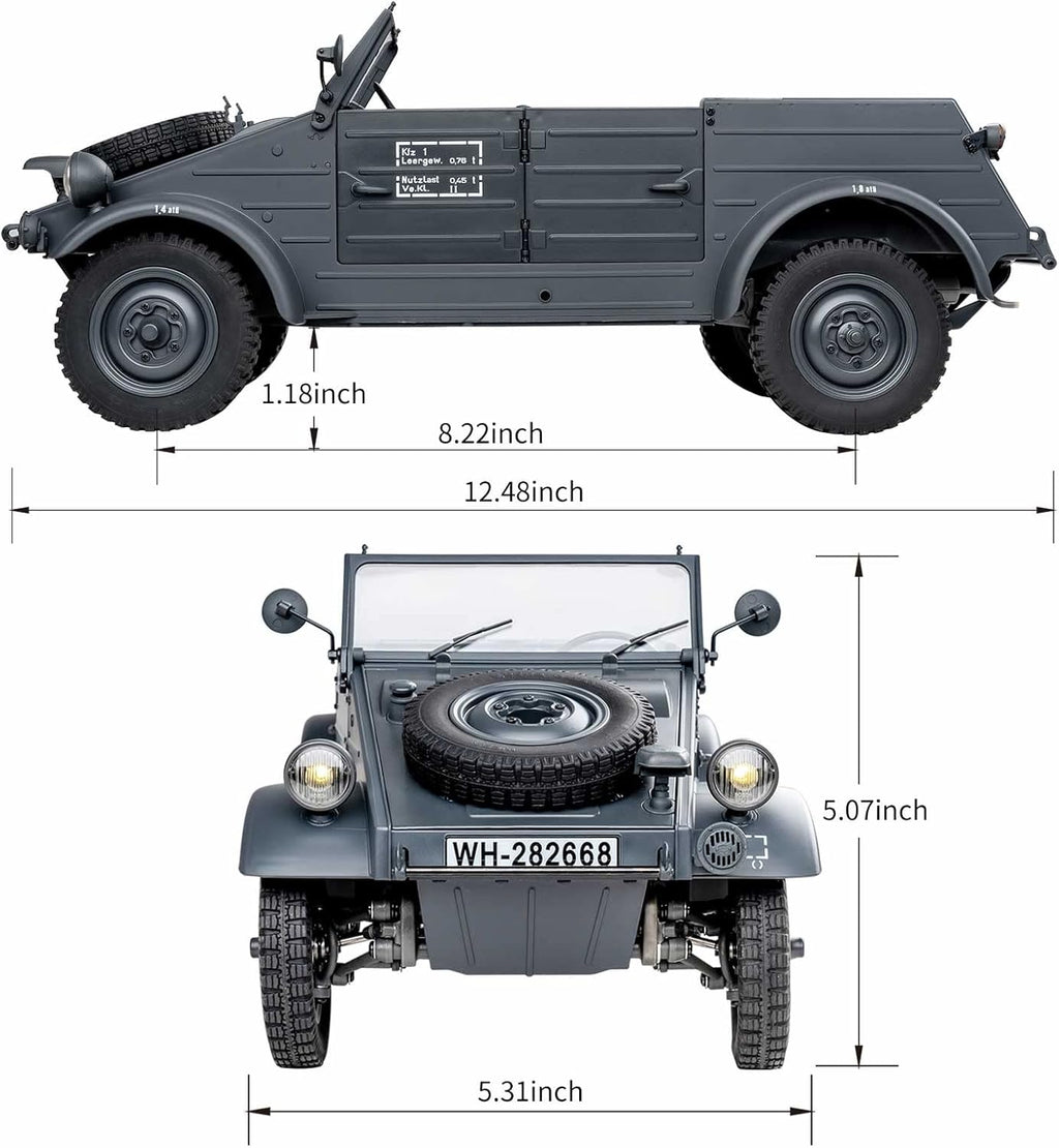 1/12 Kubelwagen Type 82 RC Rock Crawler O973389