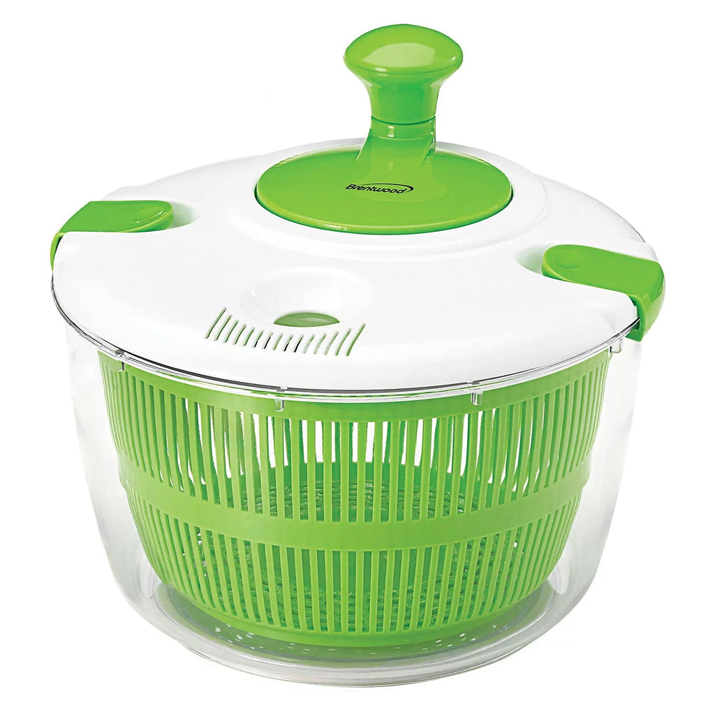 5 Quart Salad Spinner with Serving Bowl Green U6219