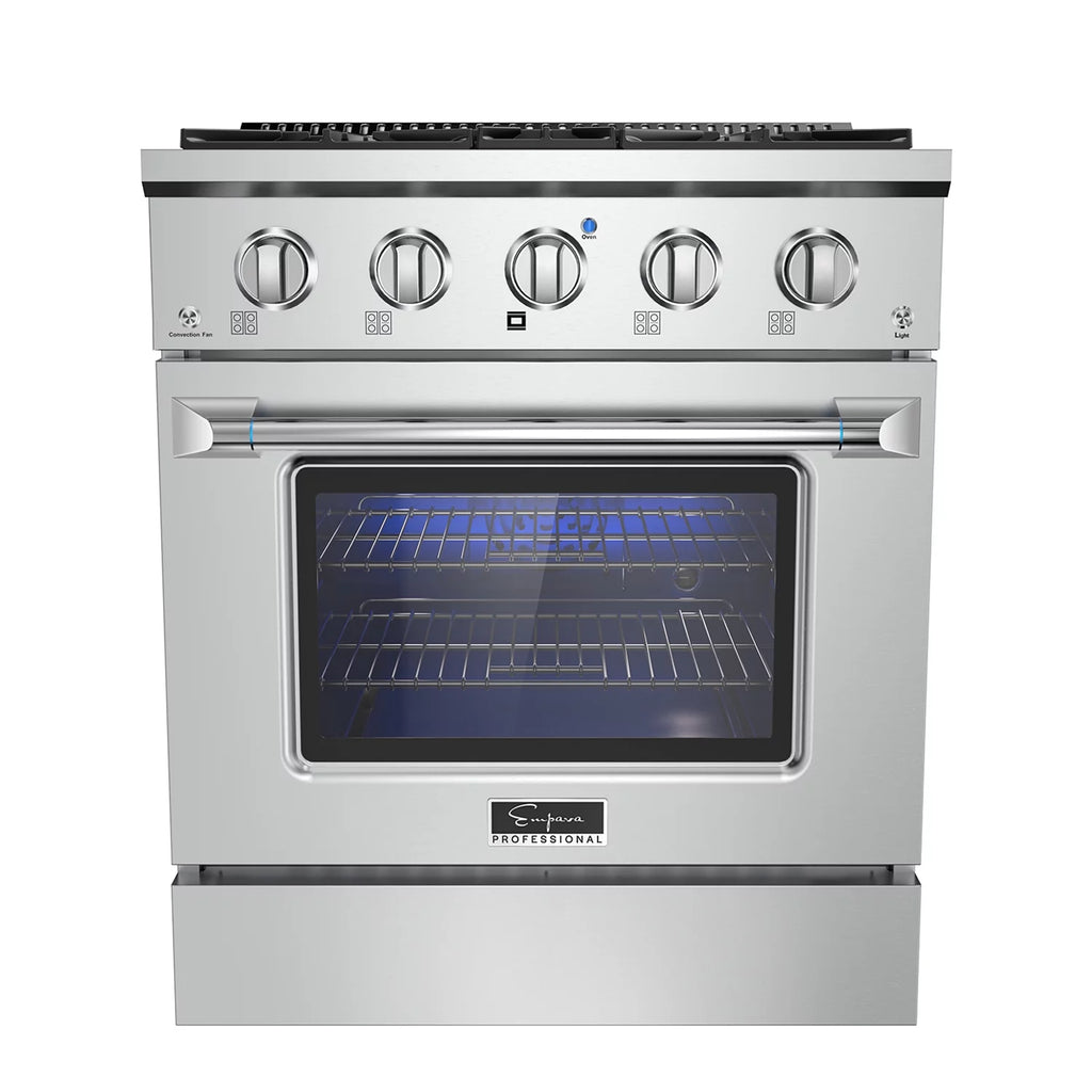 30 in. 4.2 cu. ft. Slide-In Single Oven Gas Range with 4 Sealed Burners Stainless Steel F88205