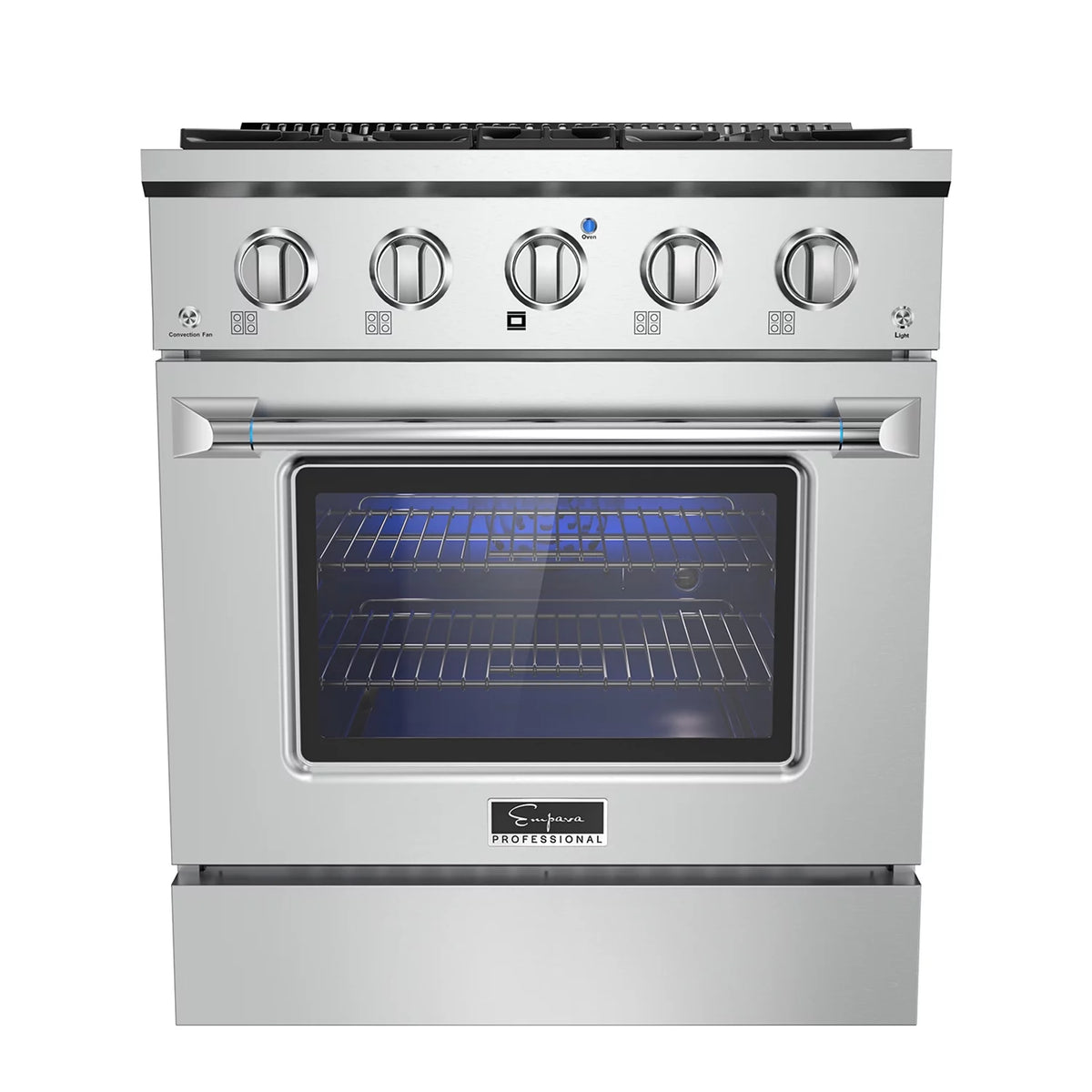 30 in. 4.2 cu. ft. Slide-In Single Oven Gas Range with 4 Sealed Burners Stainless Steel F88205