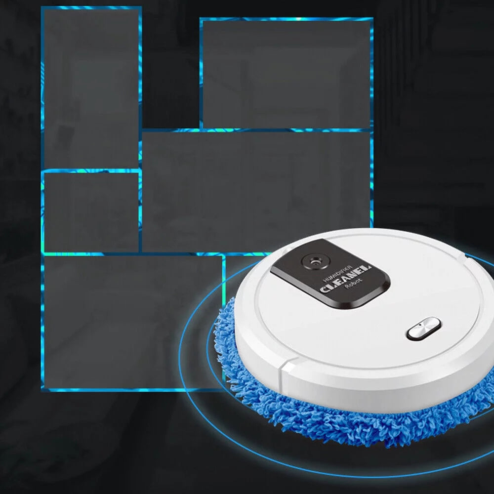Robot Cleaner Wet+Dry Smart Mopping Machine USB Charging G9077