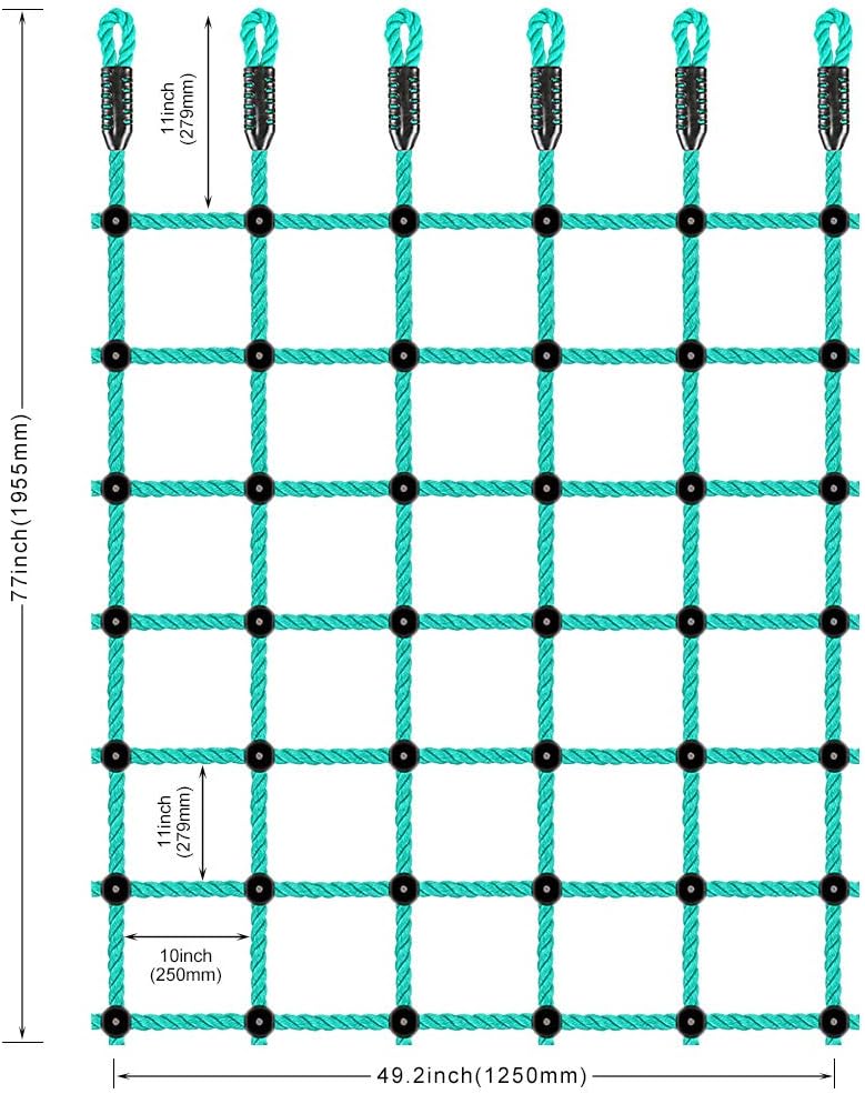 Climbing Cargo Net 100% Nylon 30 x 77 O403049