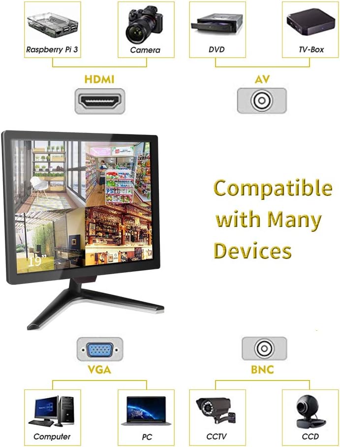 19 inch Security Surveillance Monitor L1014