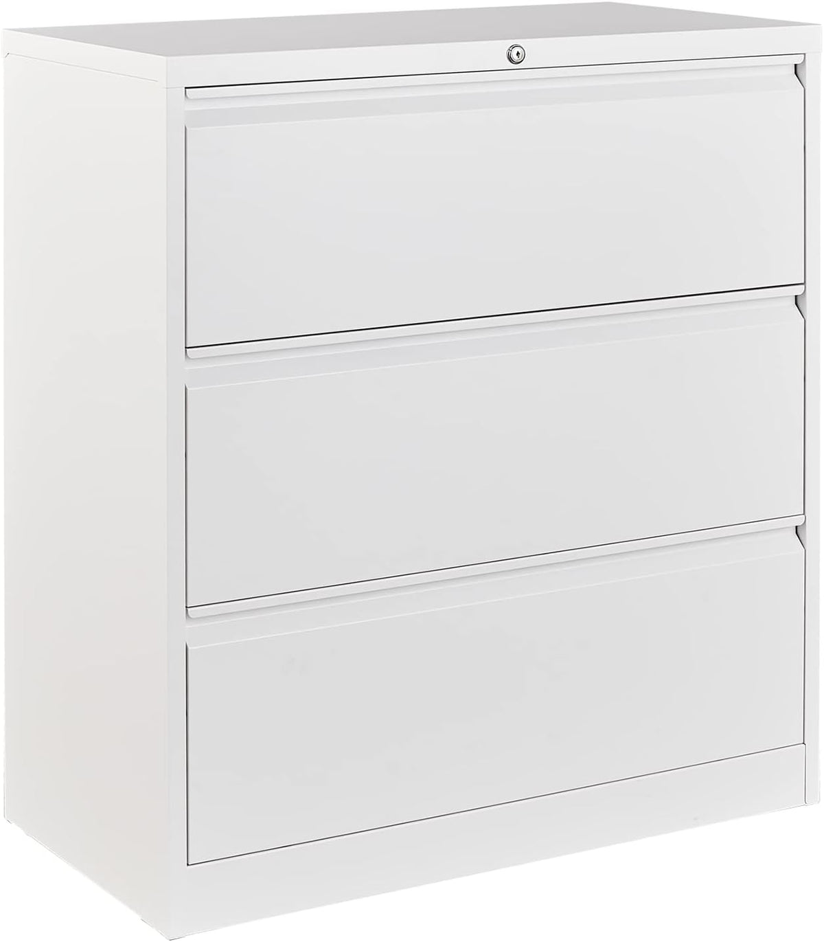 3 Drawer Metal Lateral File Cabinet with Lock N768543