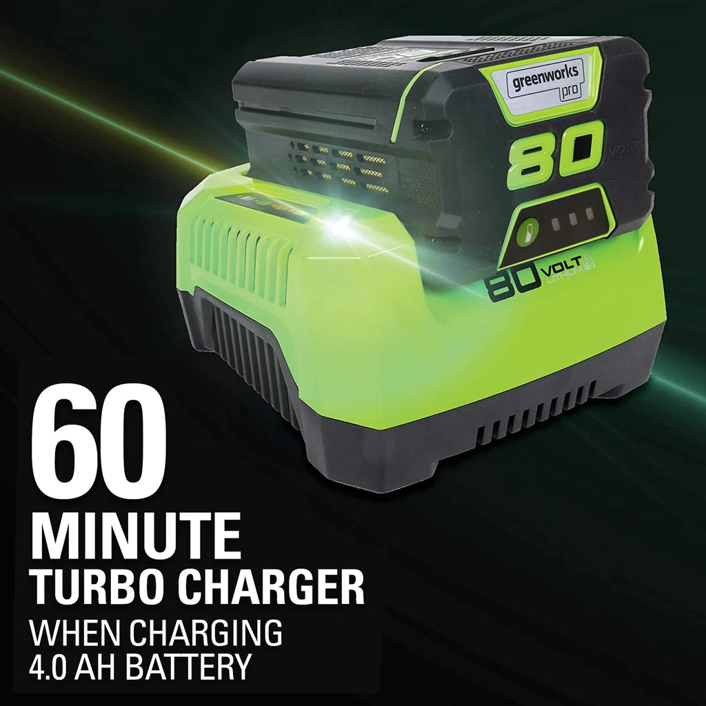 80V 21 Push Mower with 4Ah Battery & Charger F170524