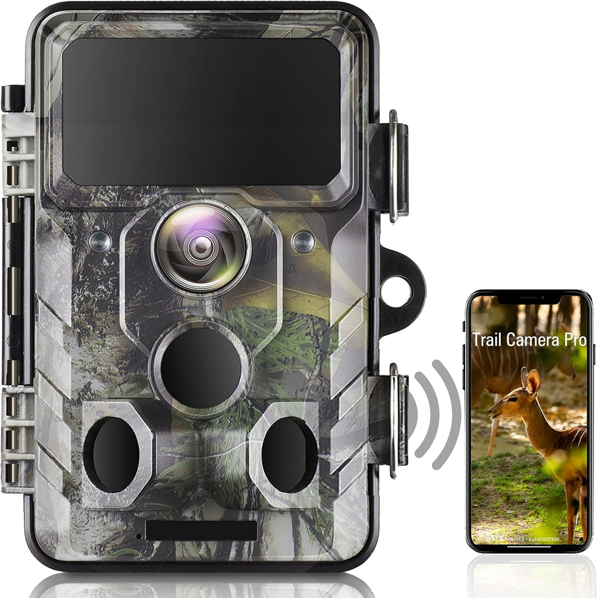 20MP 1296P Night Vision Motion Activated Waterproof IP66 Trail Camera R8101