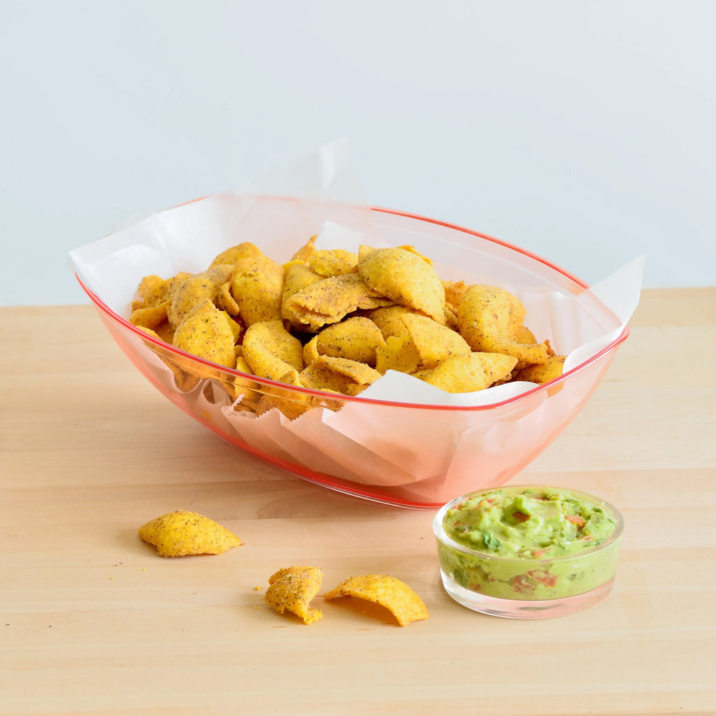8 Pack 80 Ounce Plastic Mixing and Serving Bowls, Set of 8 O98382
