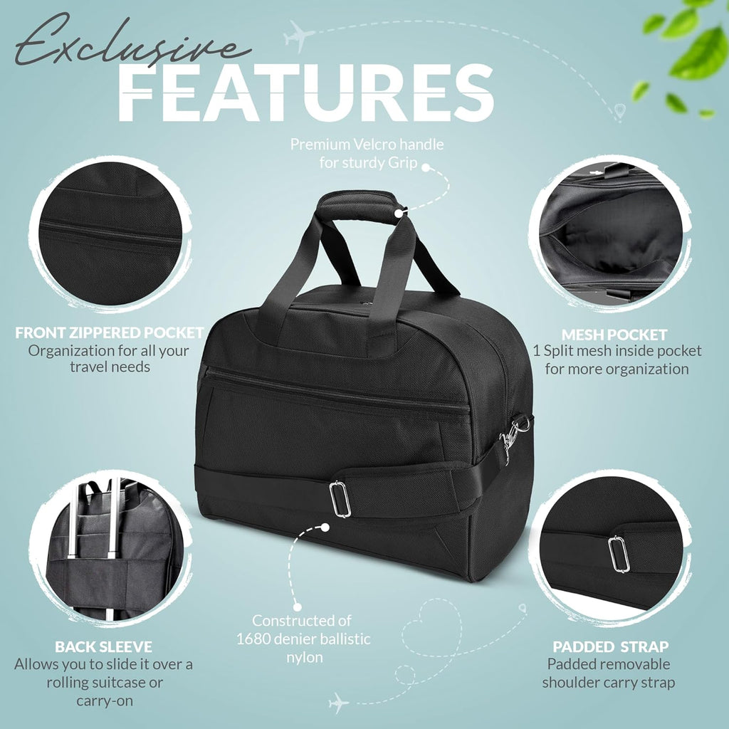 Nylon Underseat Carry-On Duffel Bag G393