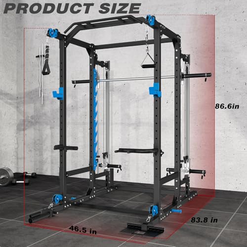 Power Cage with Cable Crossover and LAT-Pull Down System L8573