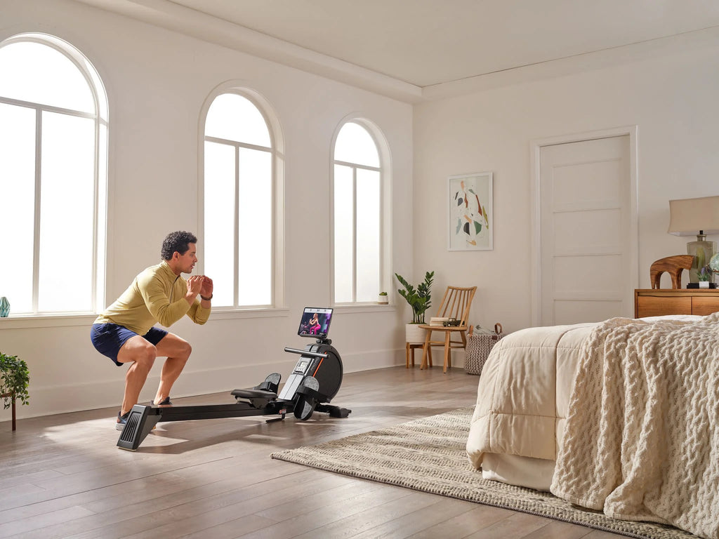 Rower with LCD Display and Tablet Holder B3883