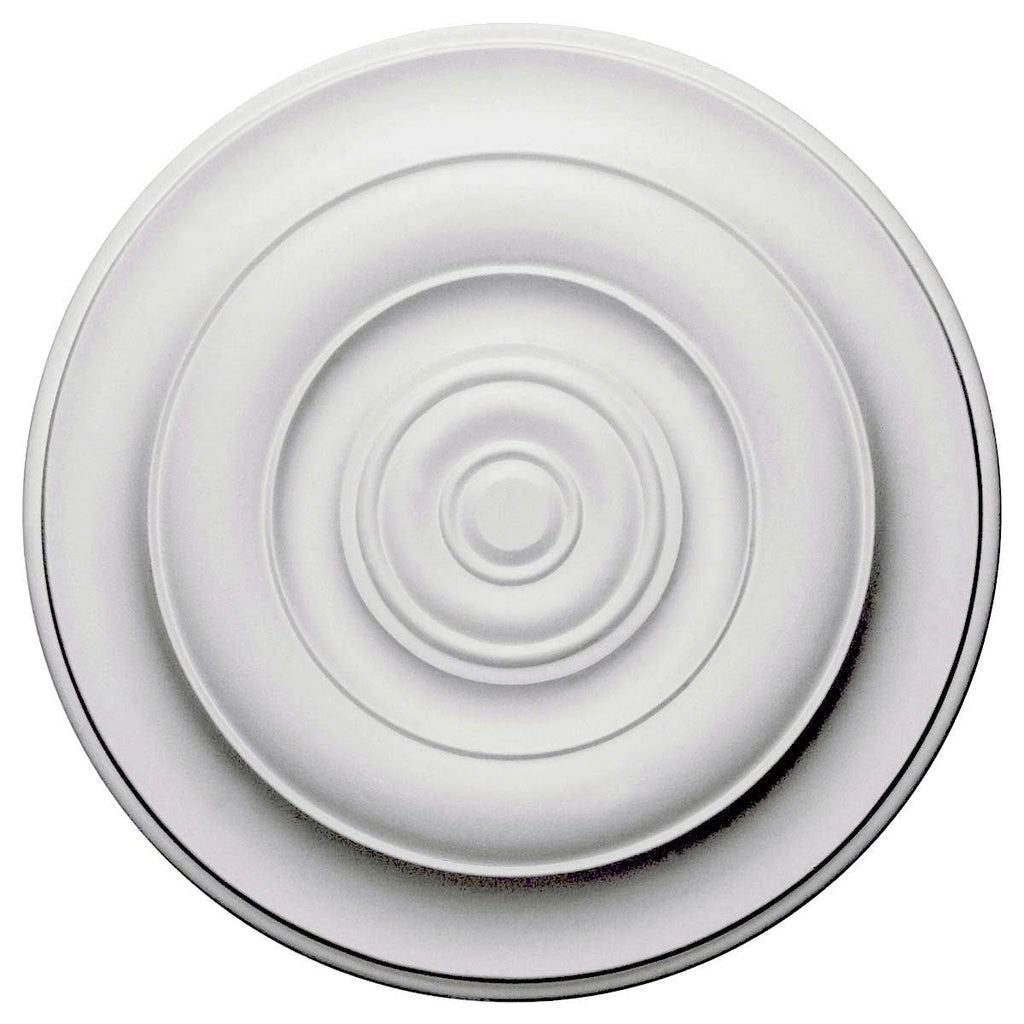 18 inch x 1 1/2 inch Ceiling Medallion, Hand-Painted Crackle J32219