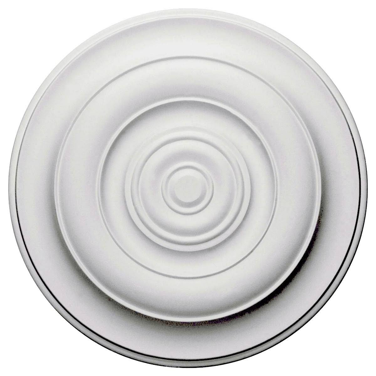 18 inch x 1 1/2 inch Ceiling Medallion, Hand-Painted Crackle J32219