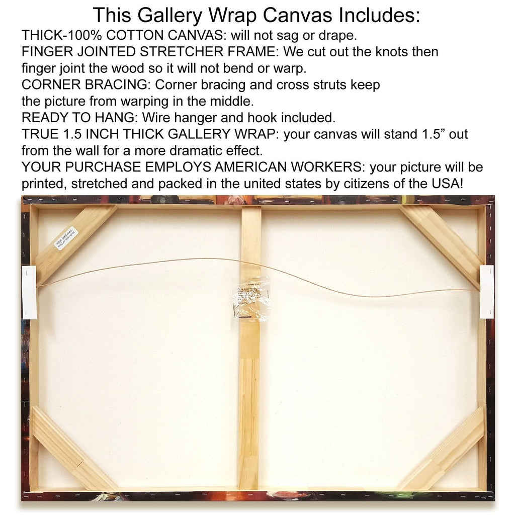 35x22x47x22 Giclee Print on Canvas W81118
