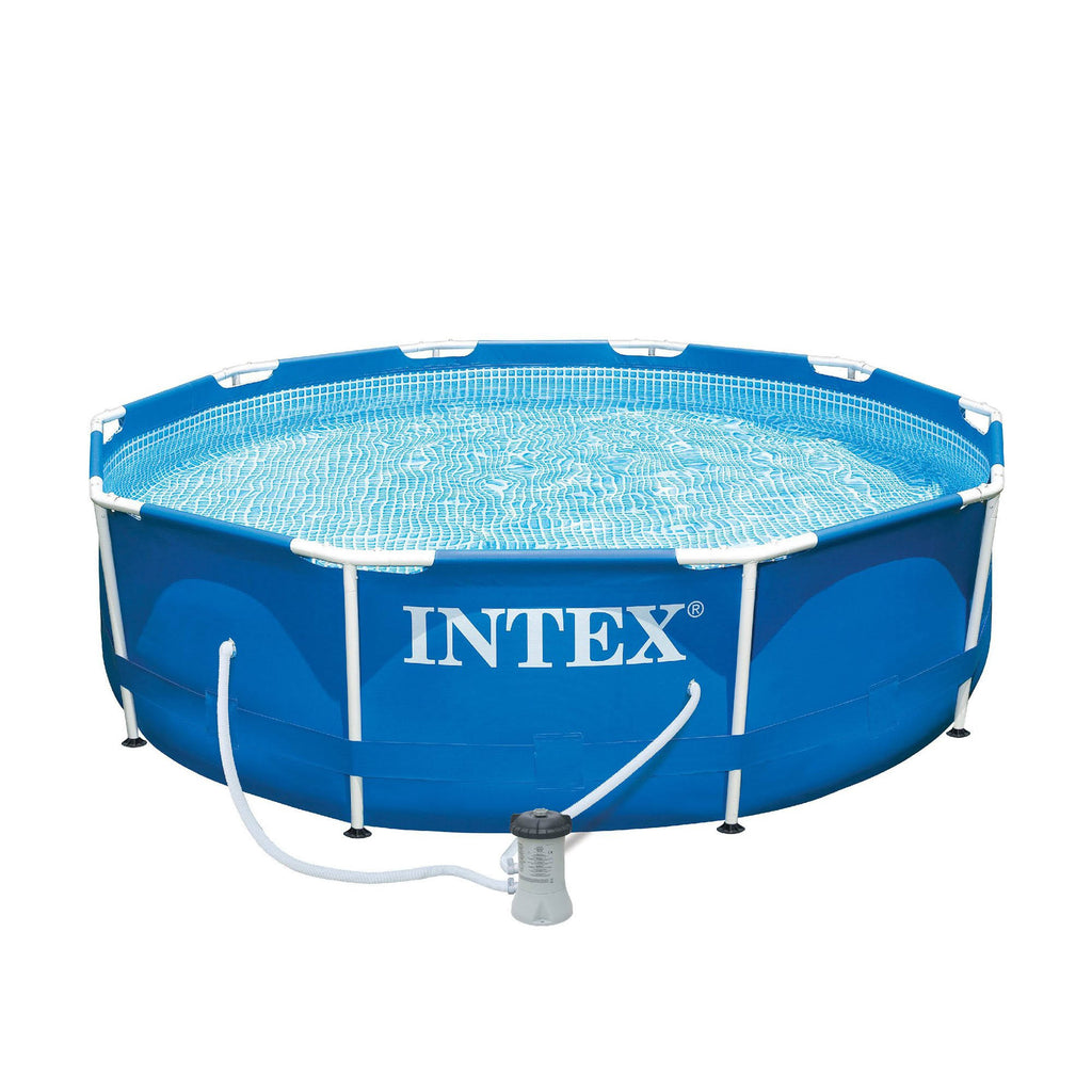 Round Frame Pool with Filter Pump and Vinyl Cover U910