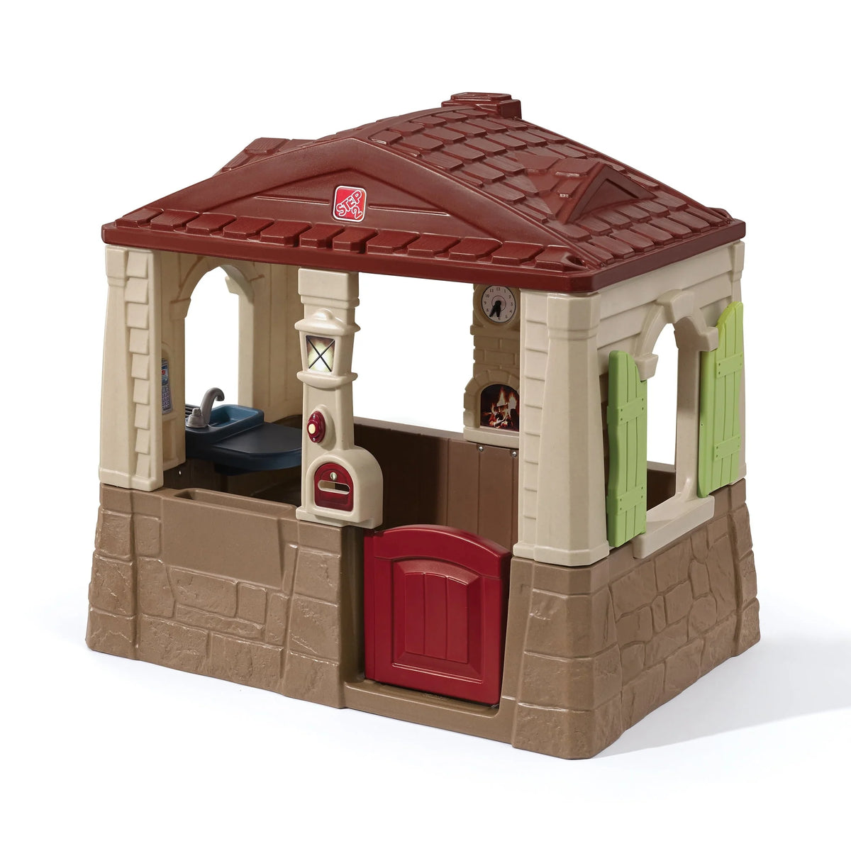 Brown Plastic Kids Playhouse J71748