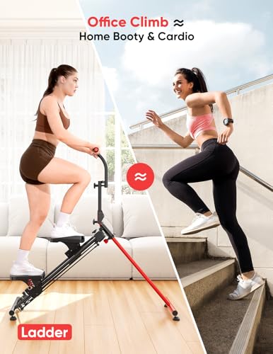 Adjustable Folding Stair Stepper with Handlebar F70415