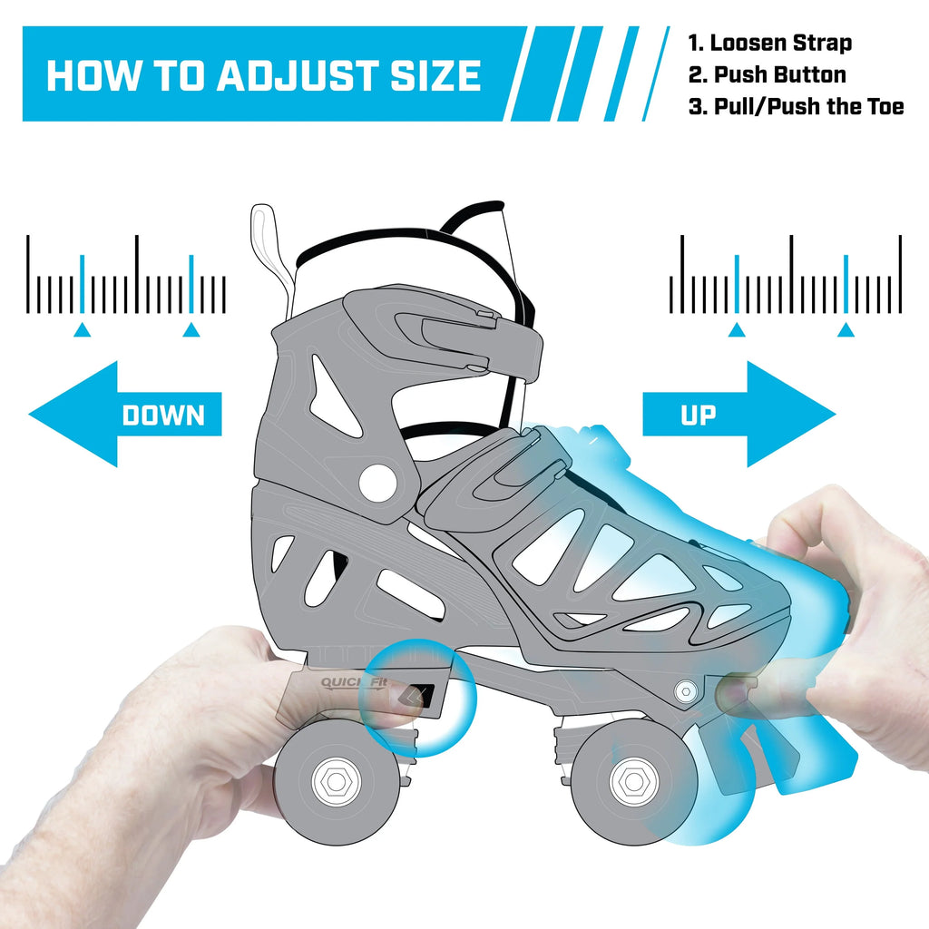 Adjustable Girl's Roller Skate M8205