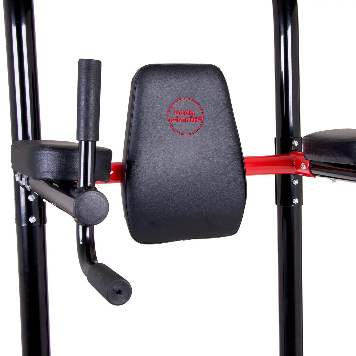 5-Station Power Tower with Pull Up, Push up, Dip Bars I842
