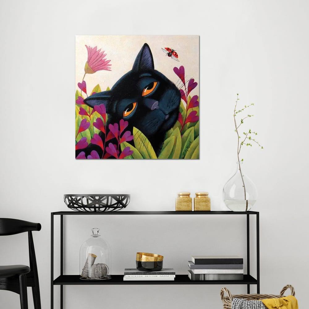 Canvas Art Picture - Ladybug H594