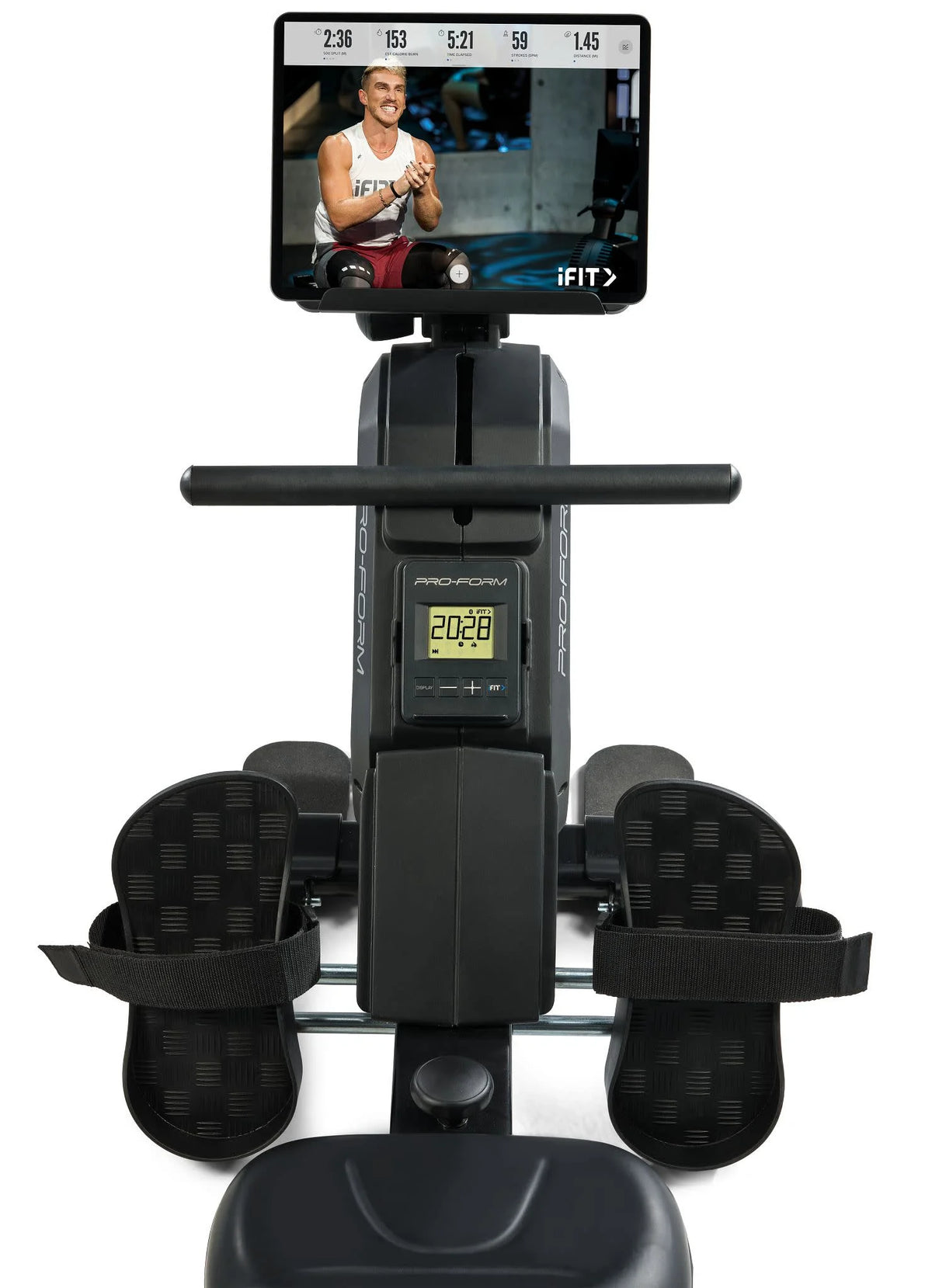 Rower with LCD Display and Tablet Holder B3883