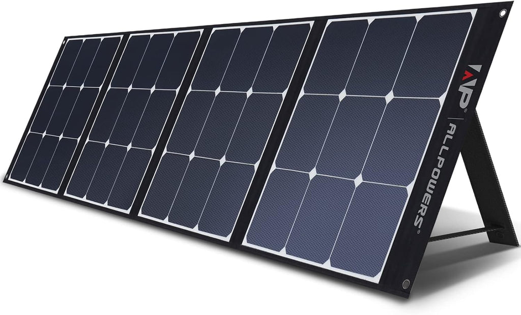 200W Portable Foldable Monocrystalline Solar Panel Kit with MC-4 Output A4877