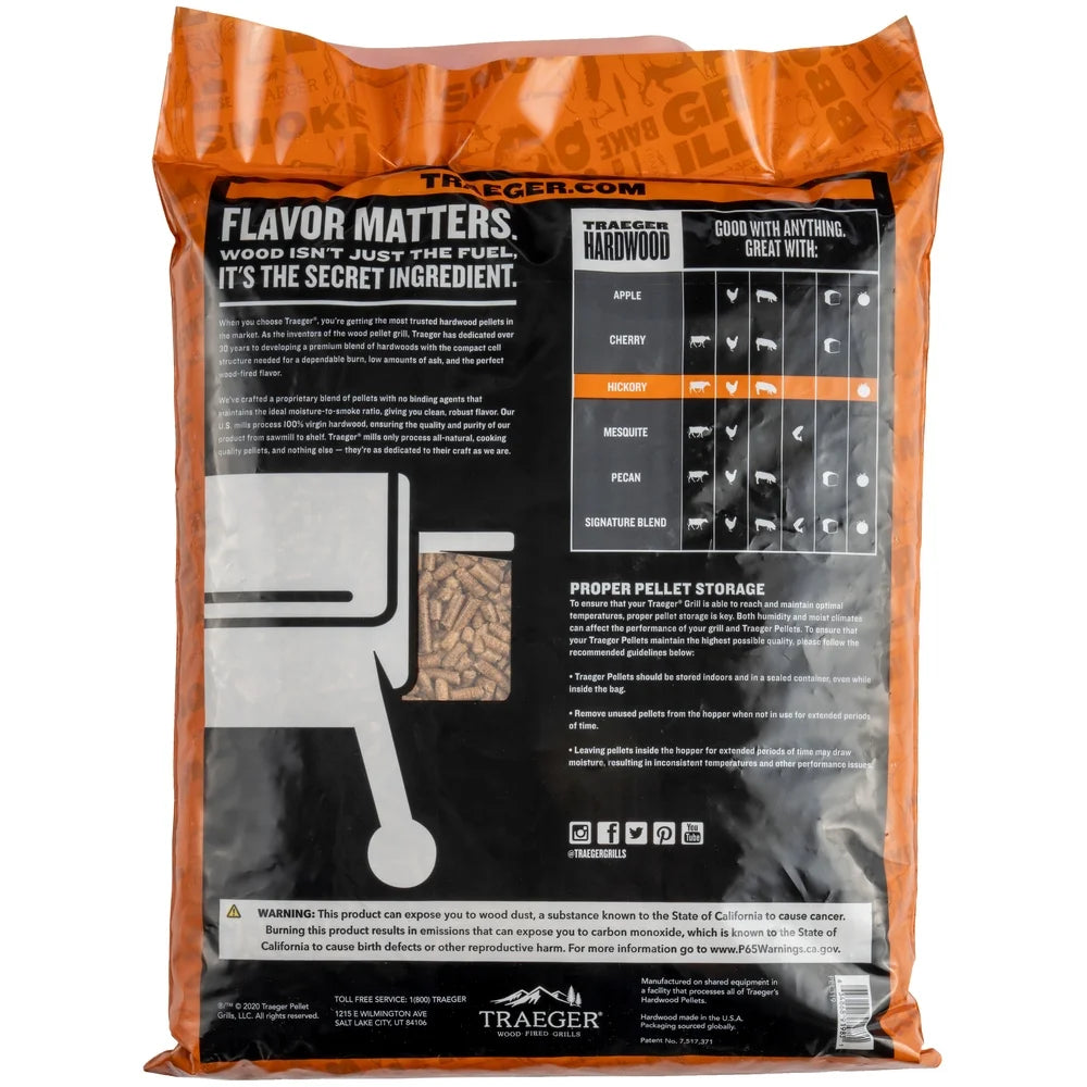 Hickory Pellets 20LB Bag Z176234