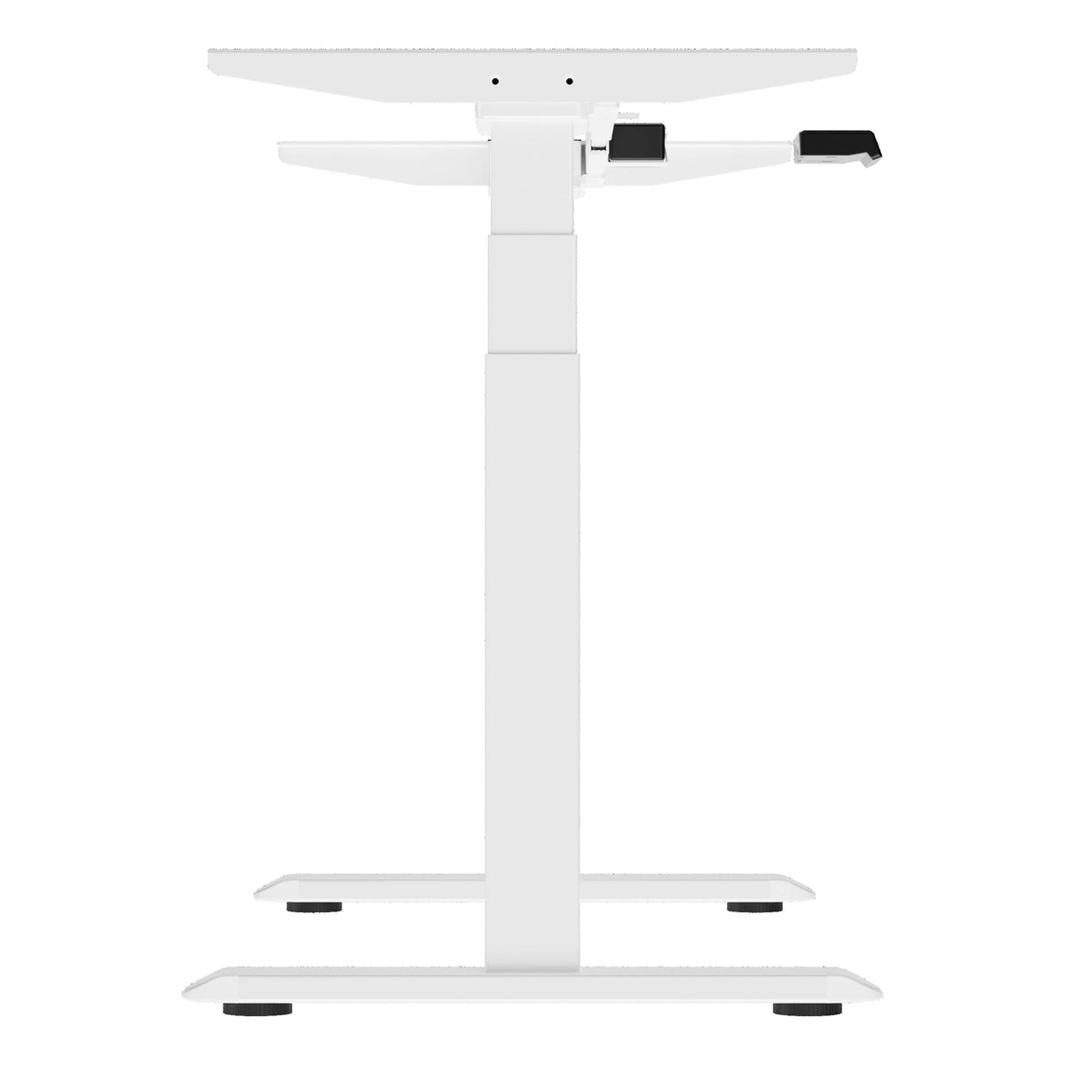 White Electric Stand up Office Desk Frame X229