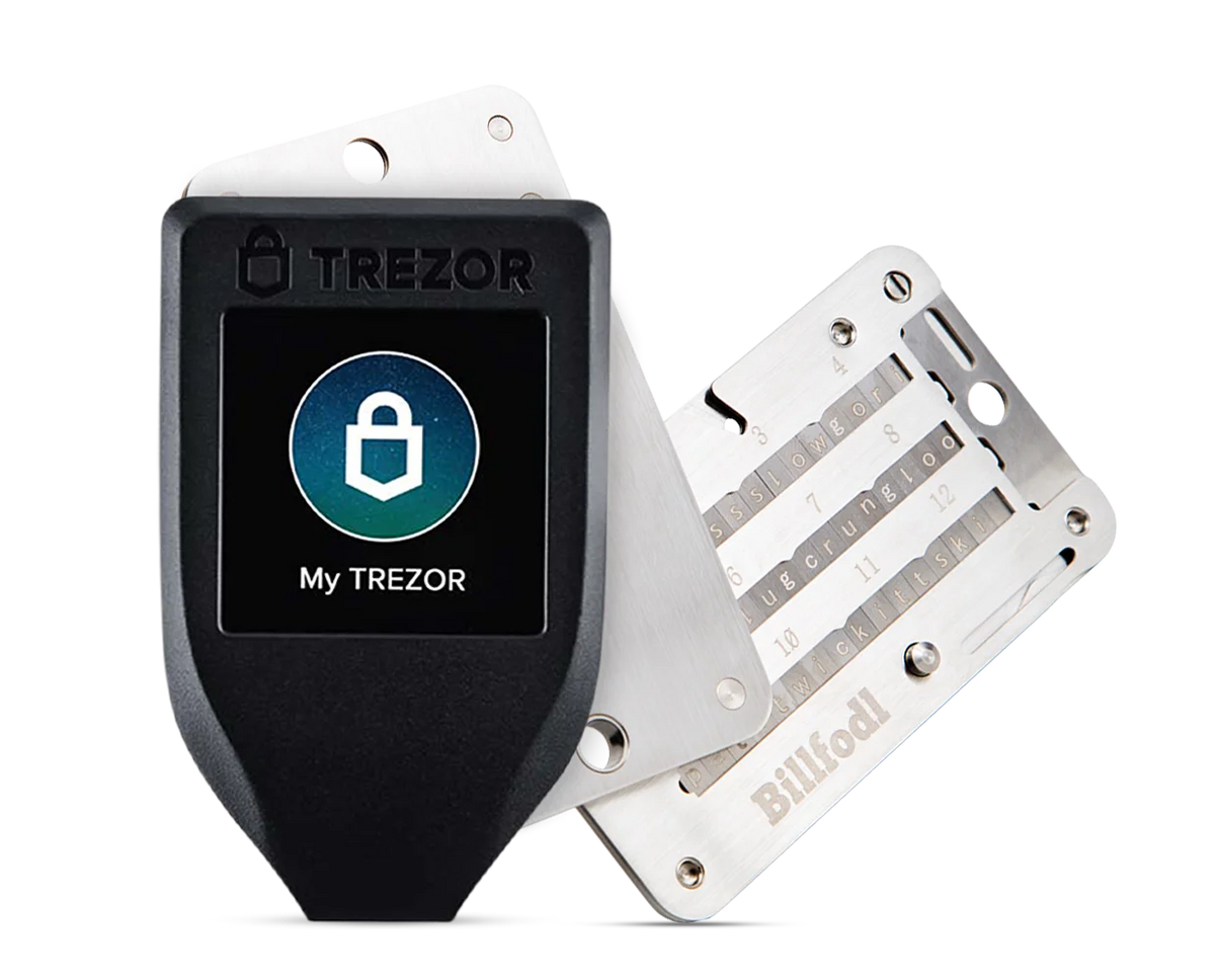 Trezor Model T + Billfodl Pack Y49049