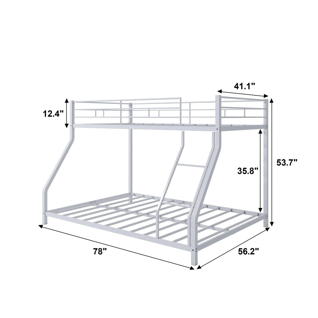 Twin Over Full Heavy-duty Metal Bunk Bed A27314