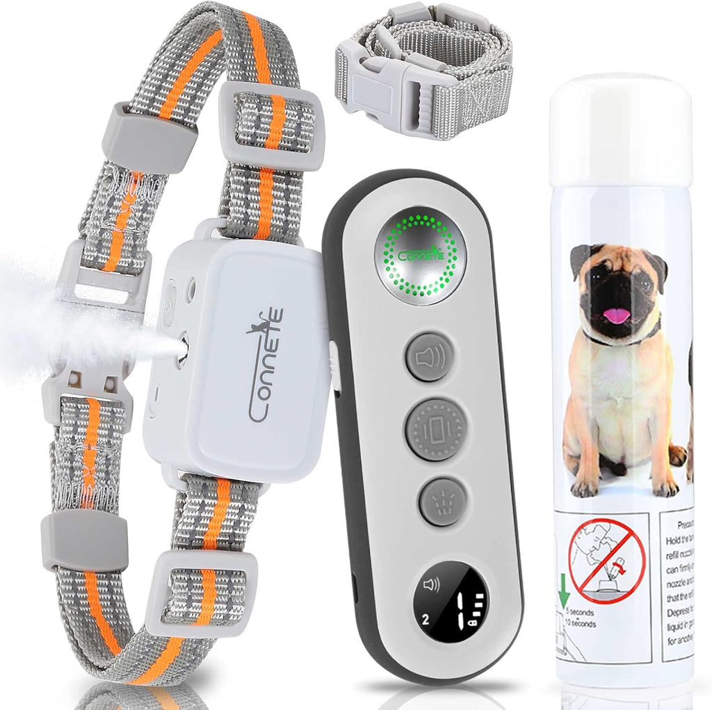 Citronella Bark Collar with Remote, Spray Refill, Pack of 2 B306426