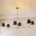 6-Light Linear Kitchen Island Pendant F82120