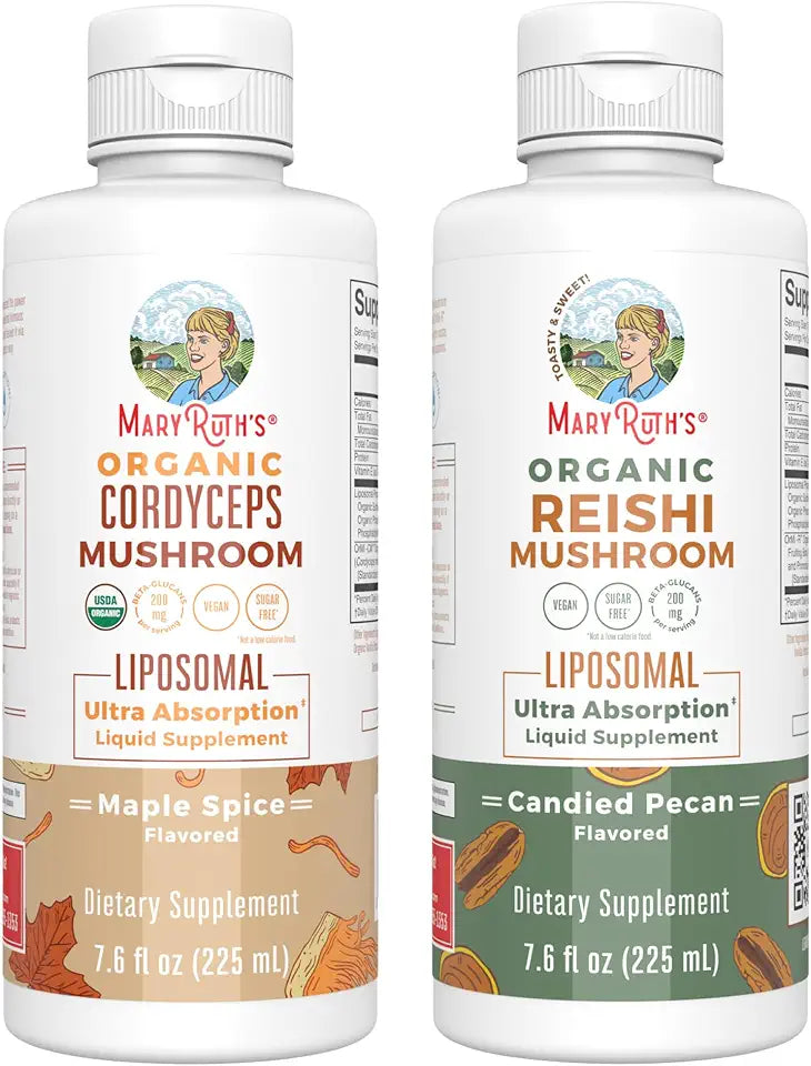 Cordyceps Reishi Mushroom Vegan Non-GMO Gluten-Free Z378