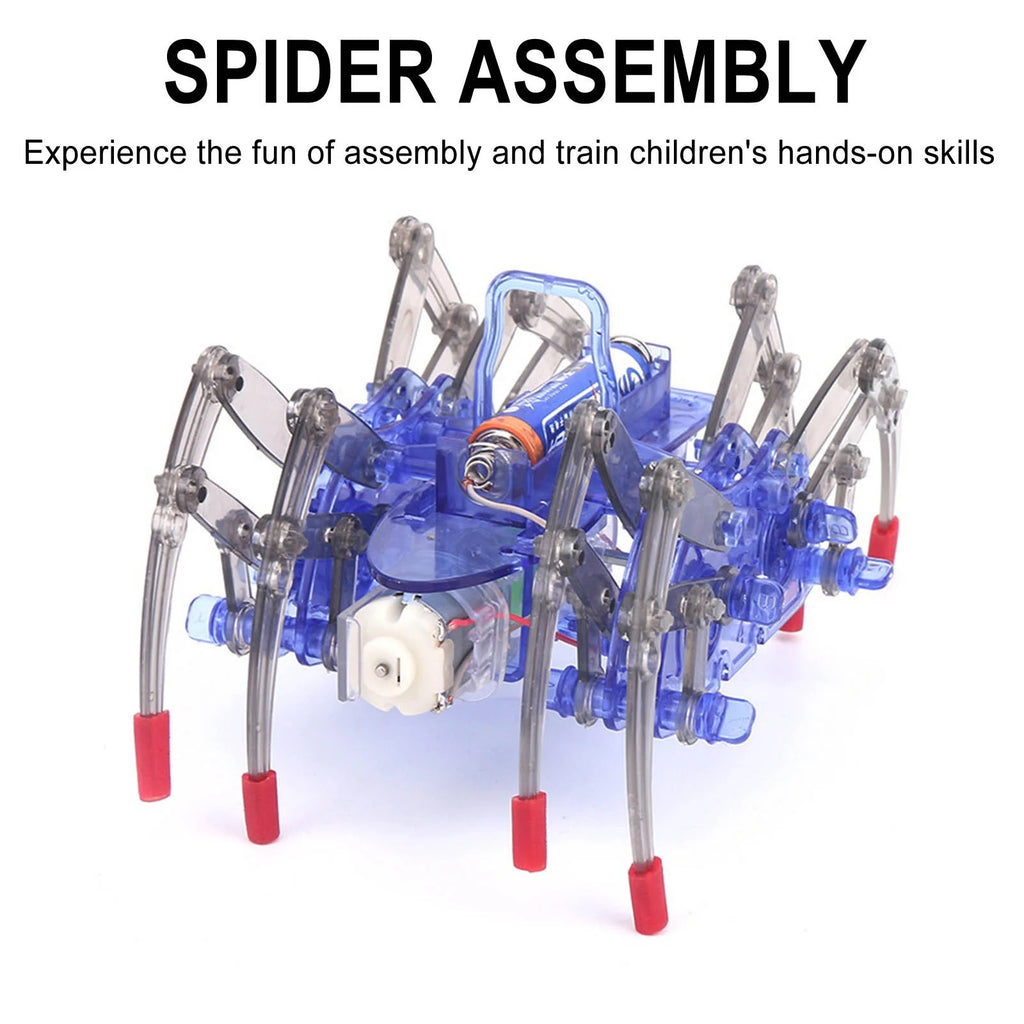 Electric Spider Robot DIY Assembly Toy P544