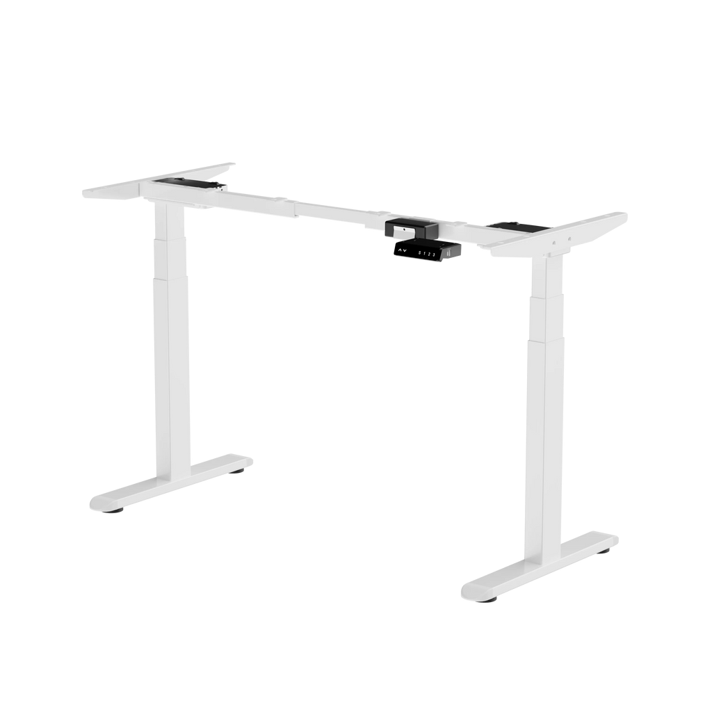 White Electric Stand up Office Desk Frame X229