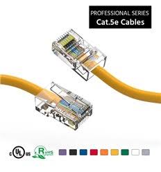 300ft Cat5e Ethernet Cable Yellow V9950