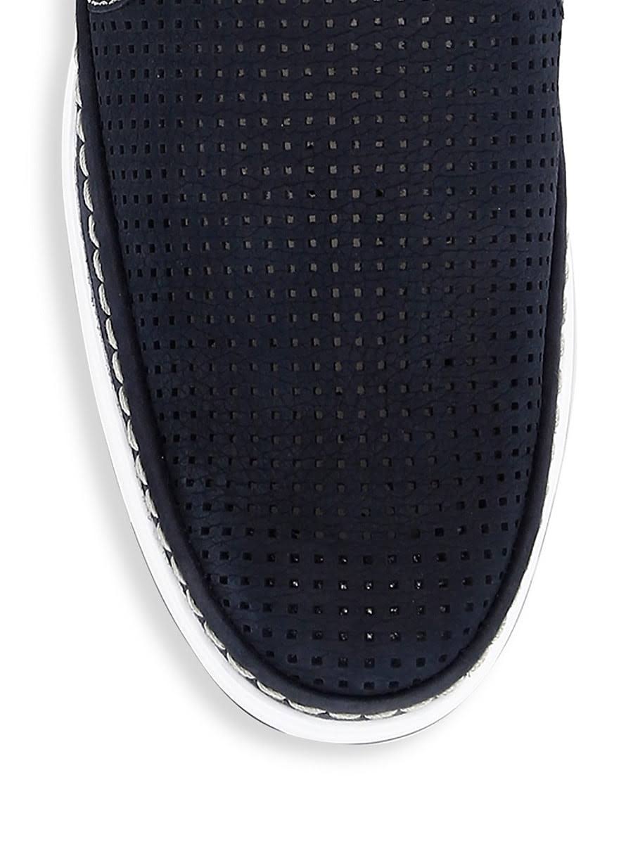 Navy Sportbuck Men&s Perf Shoes Z18211