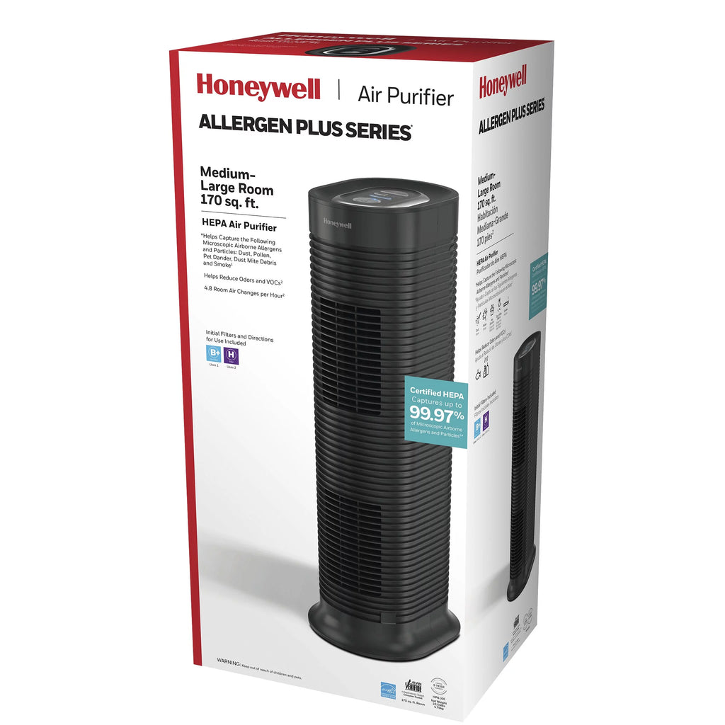Air Purifier, 170 sq ft, HEPA Filter C7495