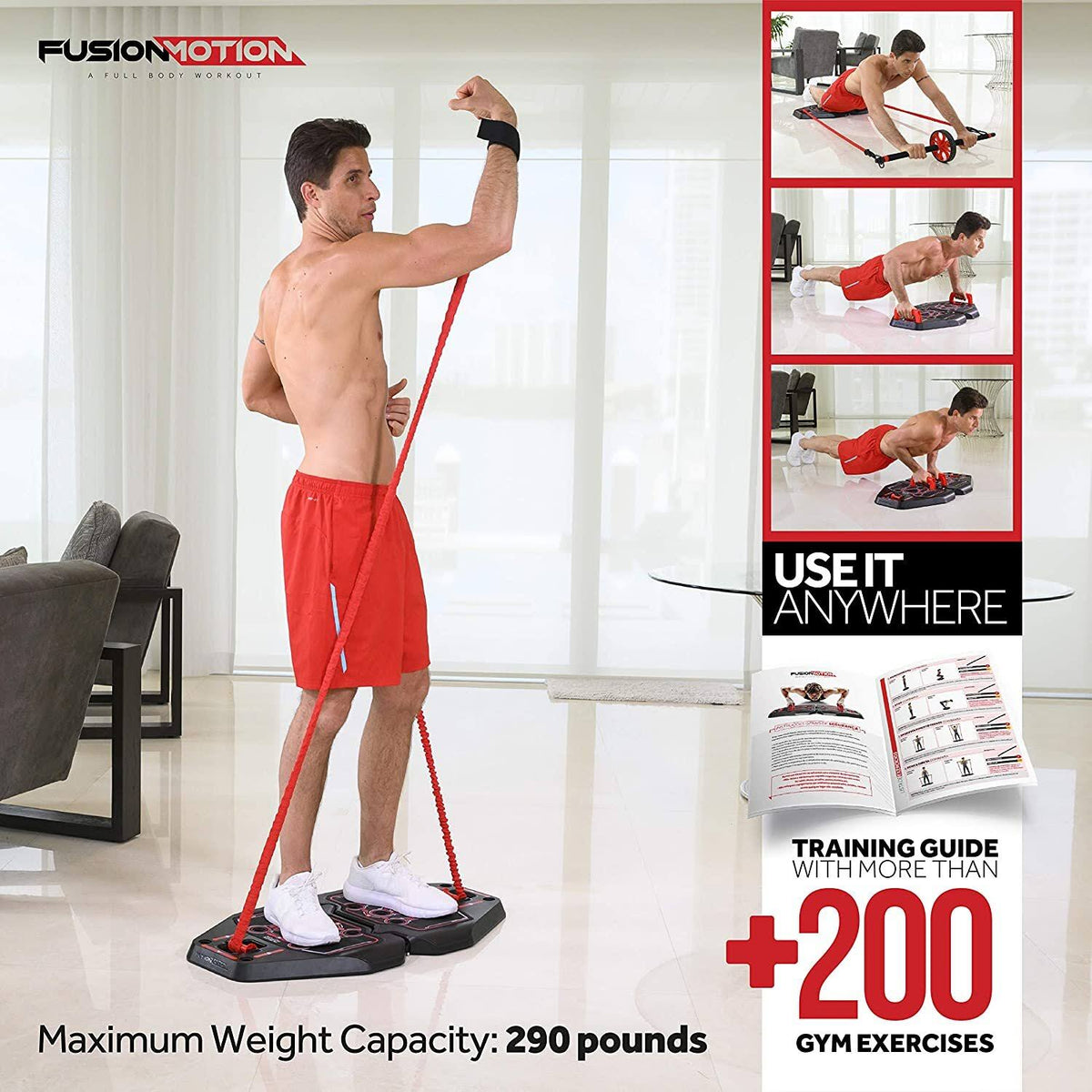 Portable Gym with 8 Accessories G59846