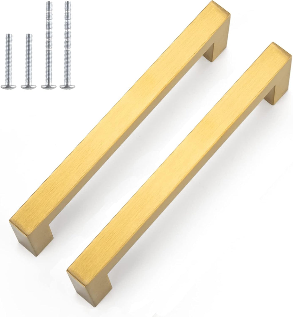 35 Pack 6-1/4 Inch Gold Cabinet Handles D60184