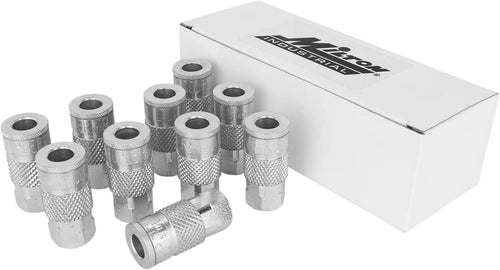 1/4" FNPT Steel Quick-Connect Coupler, Box of 10 V7697