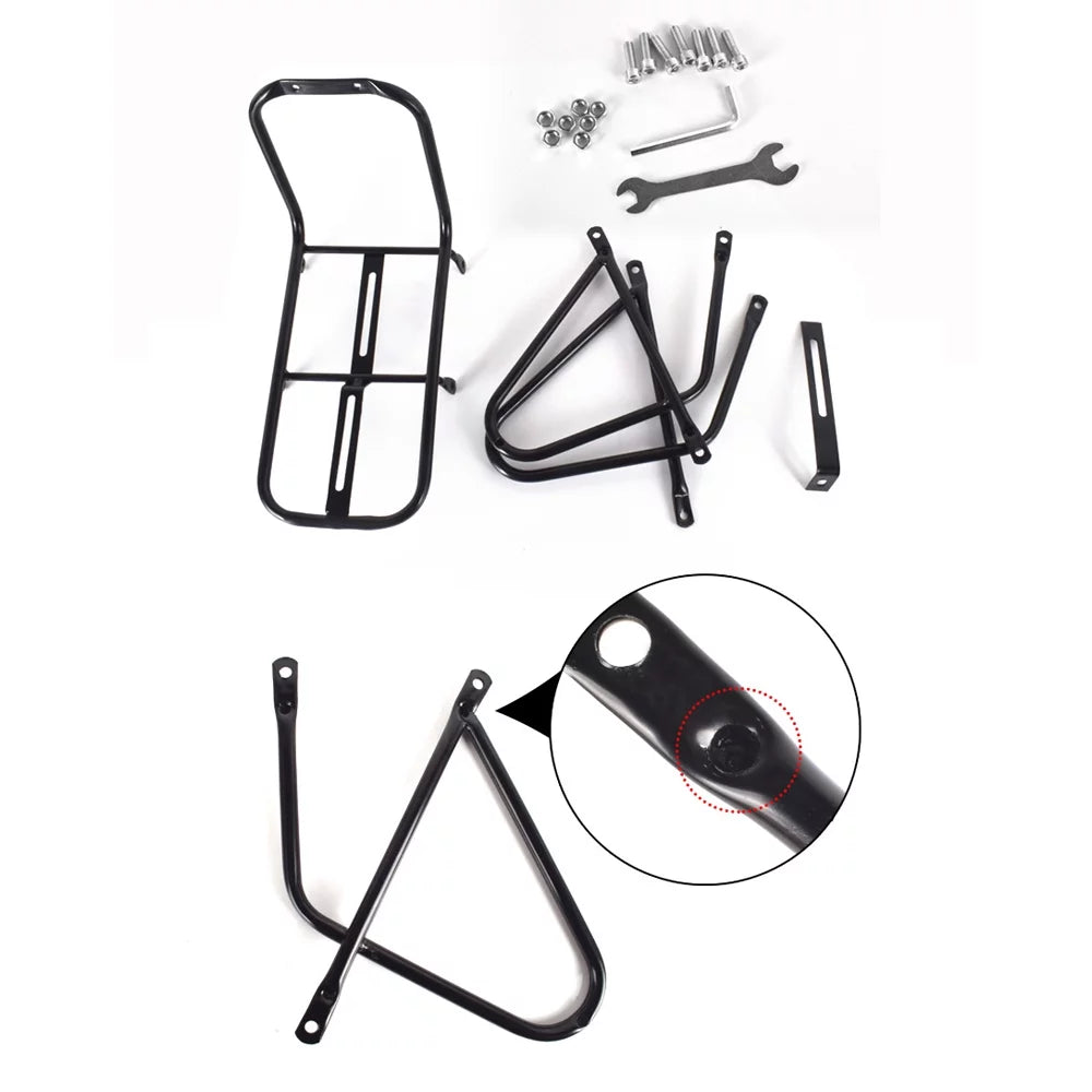 Steel Front Rack MTB Bike Pannier Rack, 33lbs Load Capacity M599