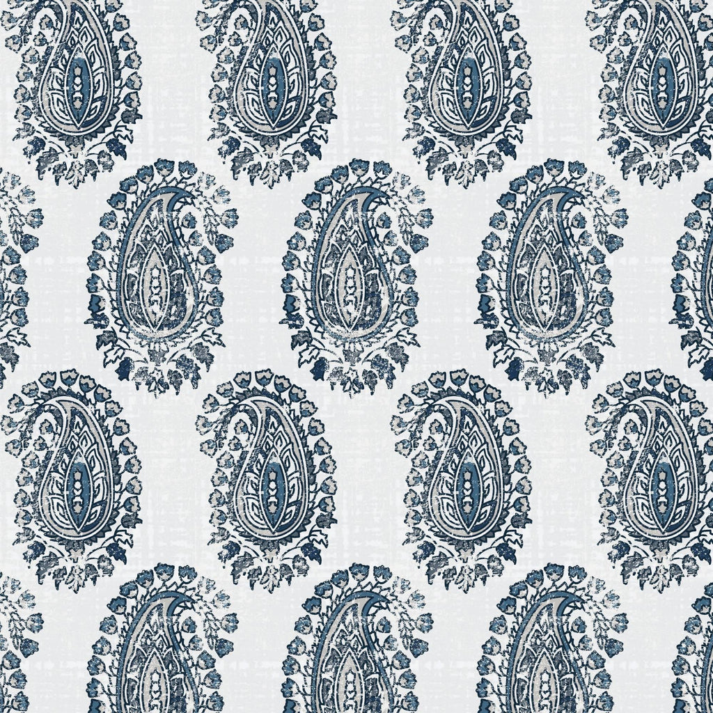 Navy Paisley Dining Chair K198