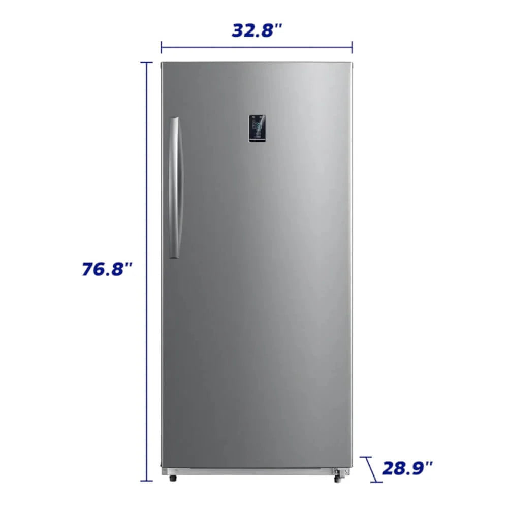 21 Cu. Ft. Stainless Steel Upright Freezer Z12659