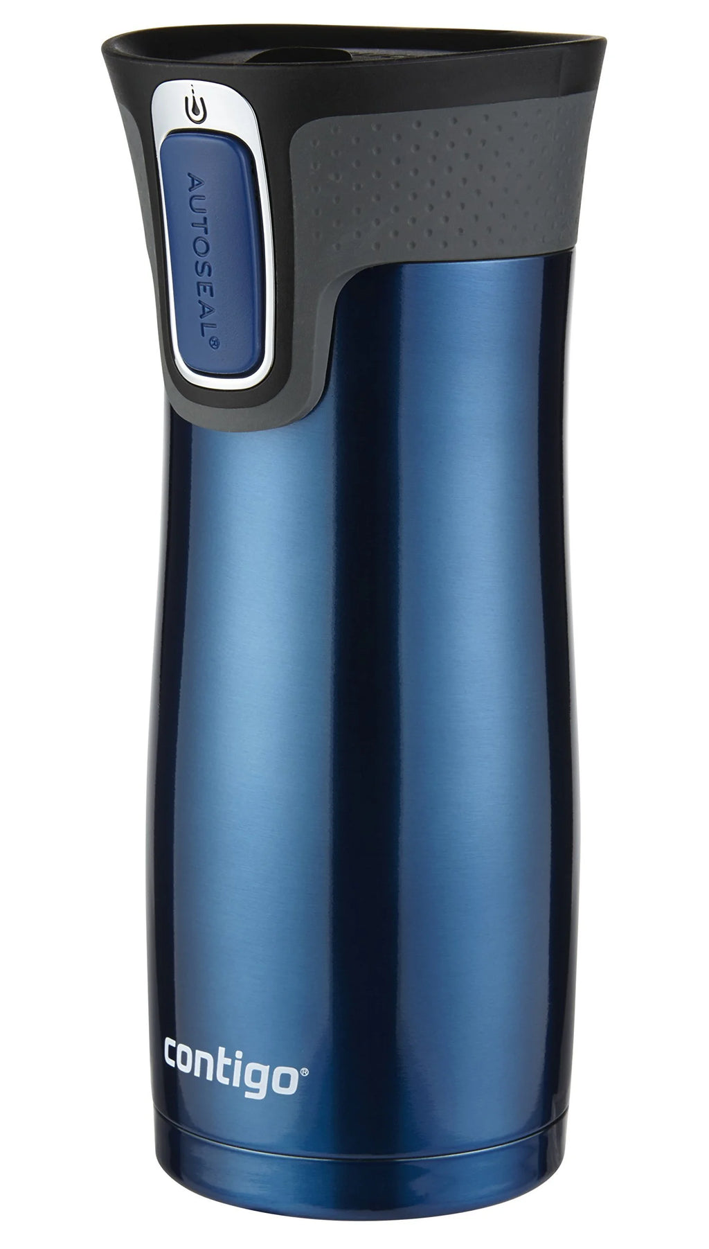 16 Oz Stainless Steel Travel Mug, 2-Pack A82385