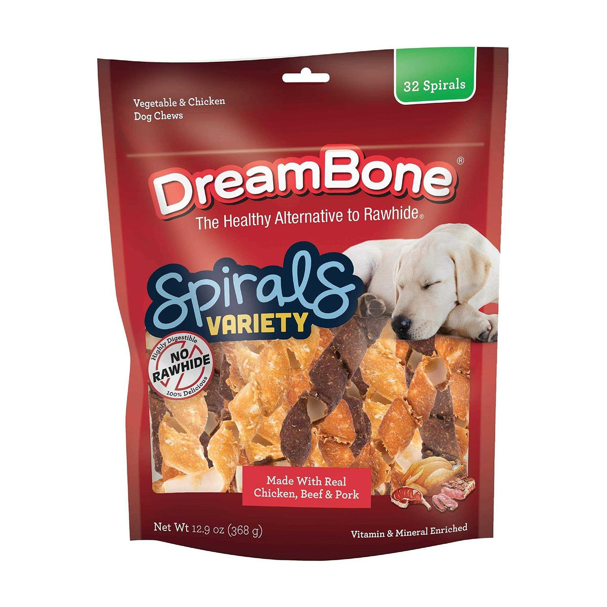 Dog Chews Spirals Variety V254