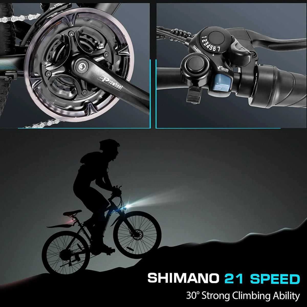 Electric Mountain Bike 500W 21 Speed U110