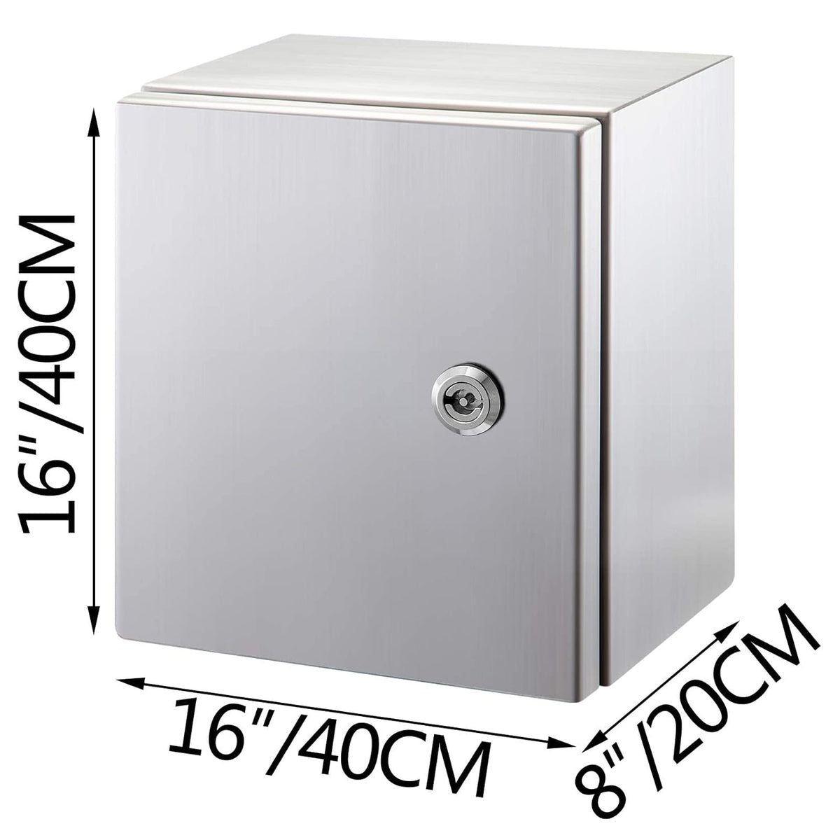 16 x 16 x 8'' NEMA 4X Steel Electrical Enclosure D5452