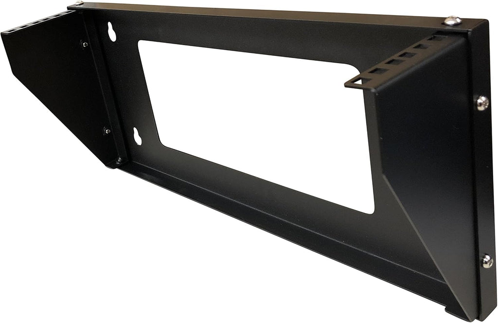 19 Inch Steel Vertical Rack Wall Mountable Server Rack Mount (Black-6U) Z150217