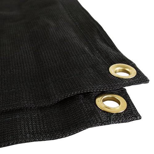 Black Mesh Heavy Duty UV Screen Shade Canopy J150216